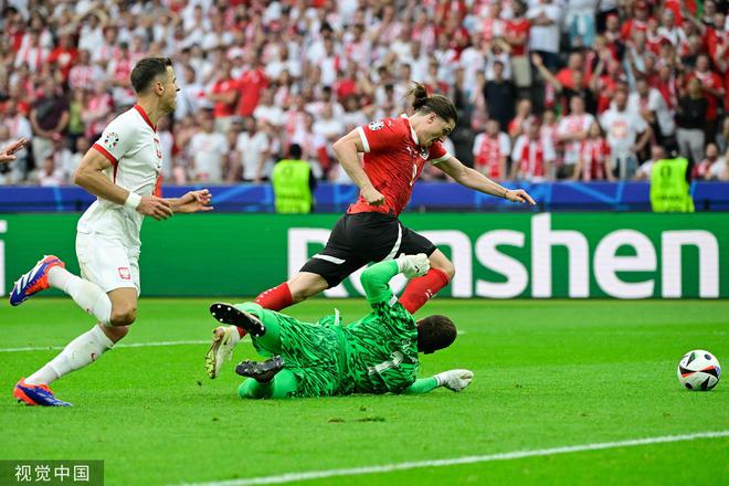 ：歐洲盃-萊萬替補無功中超舊將點射 奧地利3-1波蘭