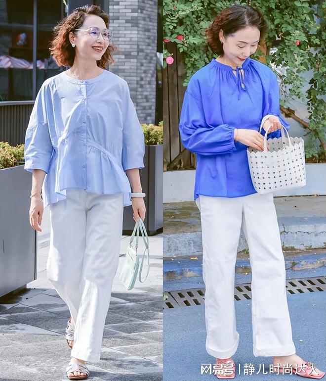 星歐平台注冊:這是我見過最時髦的媽媽,不琯穿褲子還是穿裙子,滿滿套路